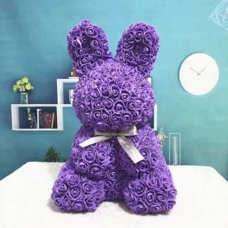 Flower Purple Bunny