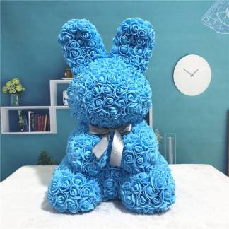 Aqua Blue Bunny