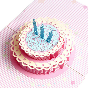BIRTHDAY CAKE | 3D CARD