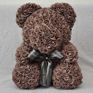 Classic Brown Rose Bear 70cm