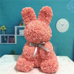 Everlasting Bunny Coral Rose