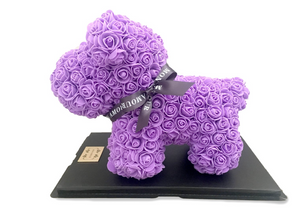 Purple Rose Puppy